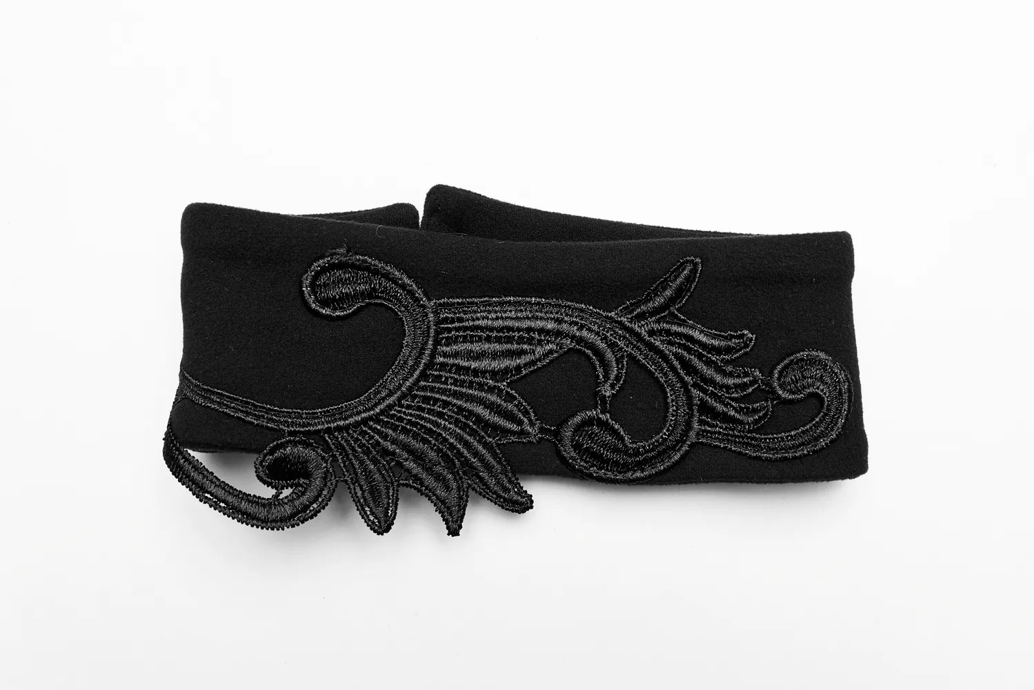 Black Gothic Witchy Drawstring Waist Choker Dress