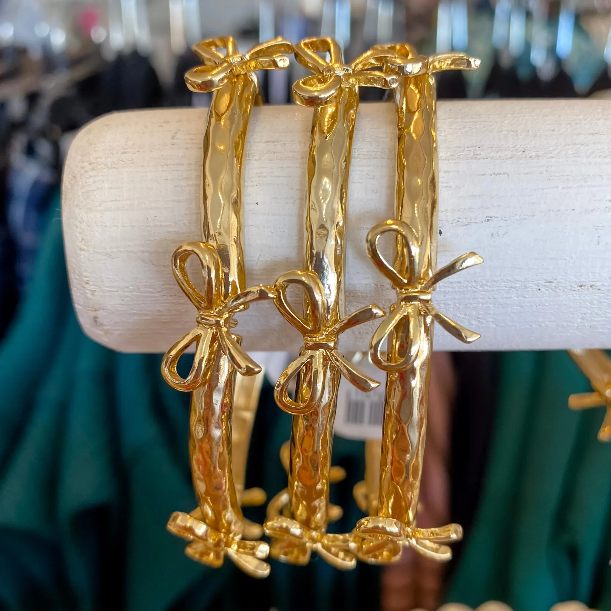 Bow Gold Bracelet by Meghan Browne