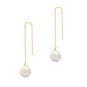 Fresh Water Pearl Edison Threader (Gold)