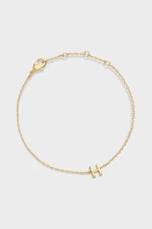 H - Letter Bracelet