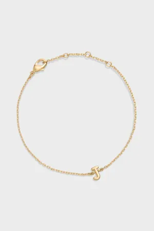 J - Letter Bracelet