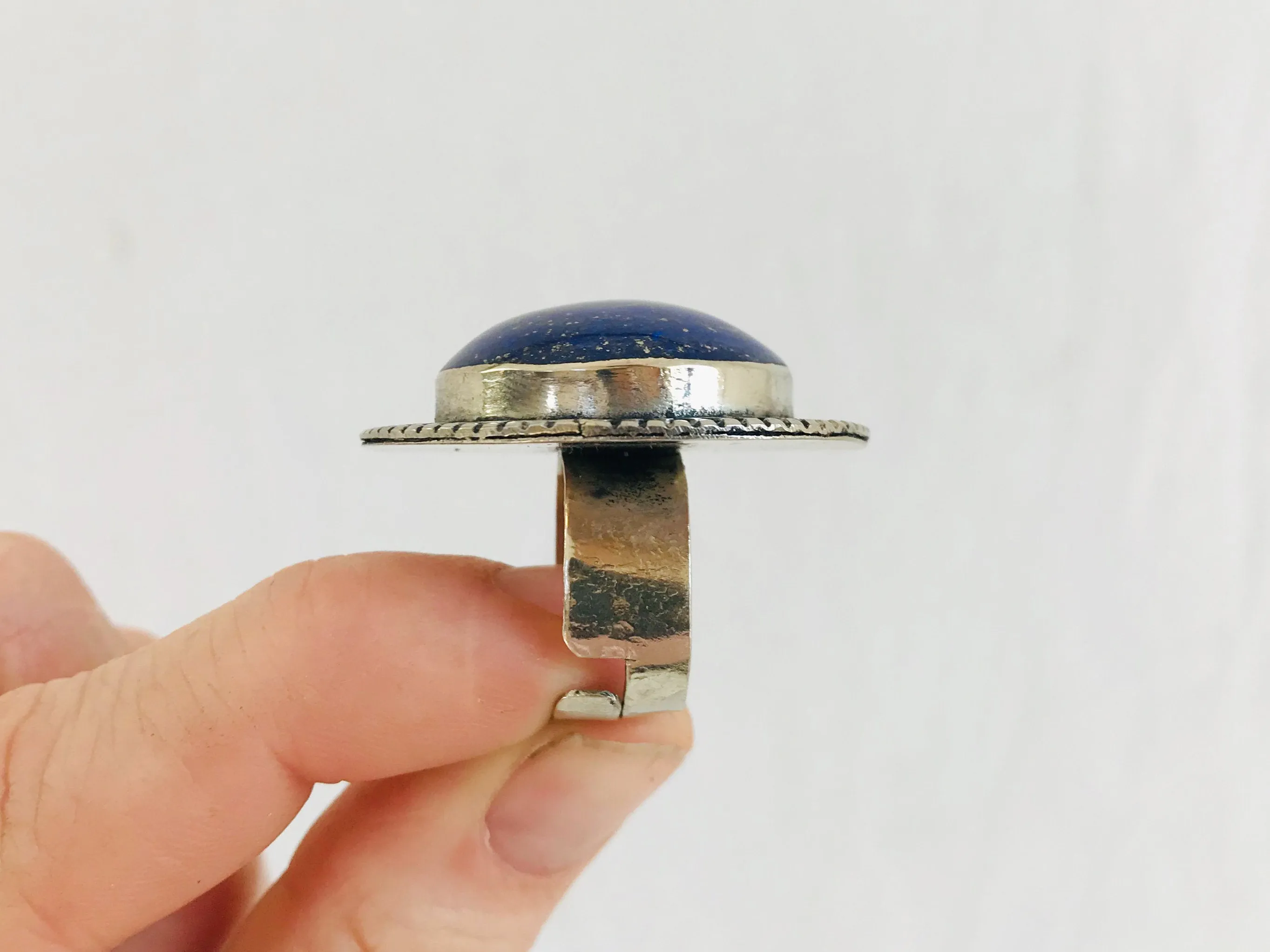 Lapis Lazuli Ring. Adjustable.