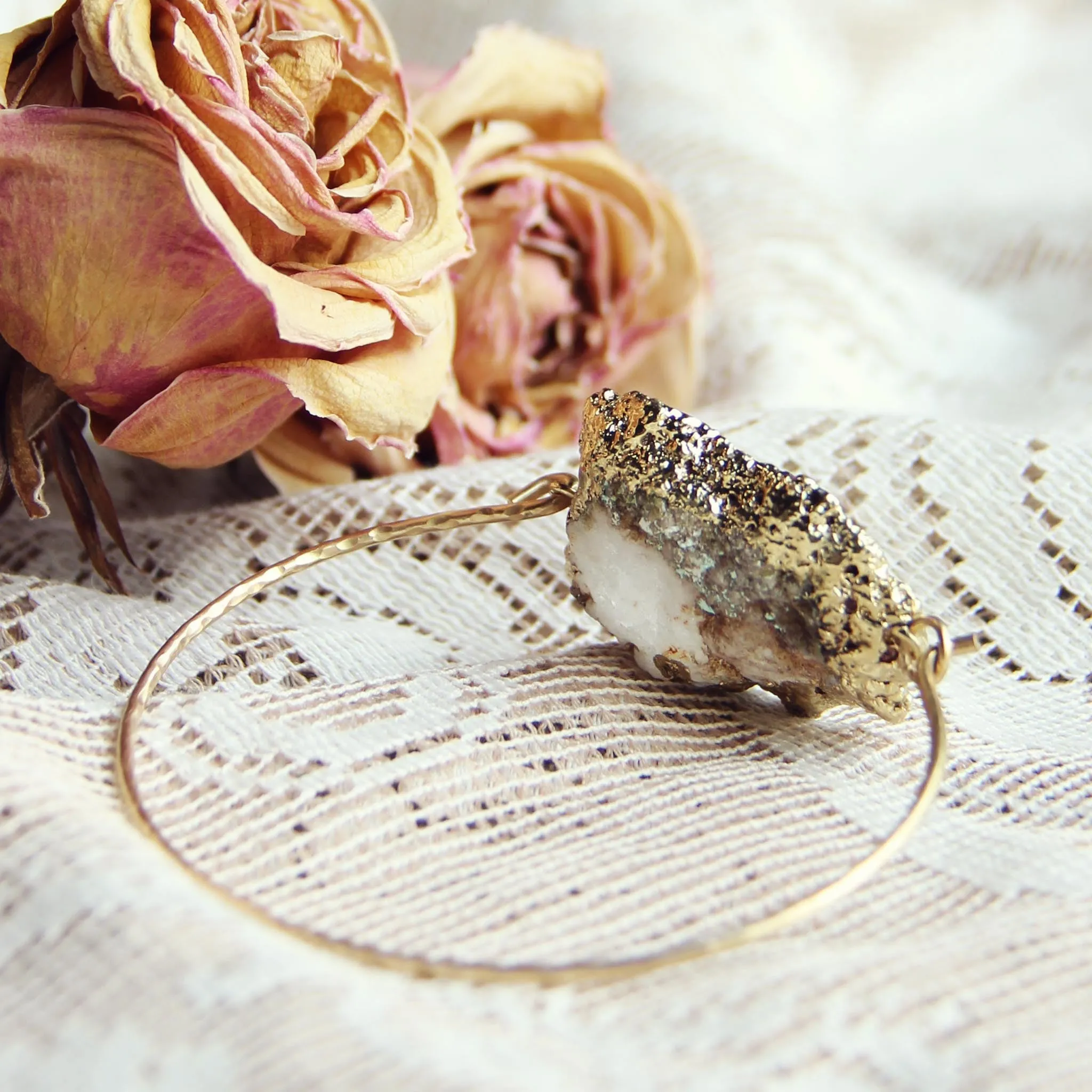 Quartz Bark Bracelet