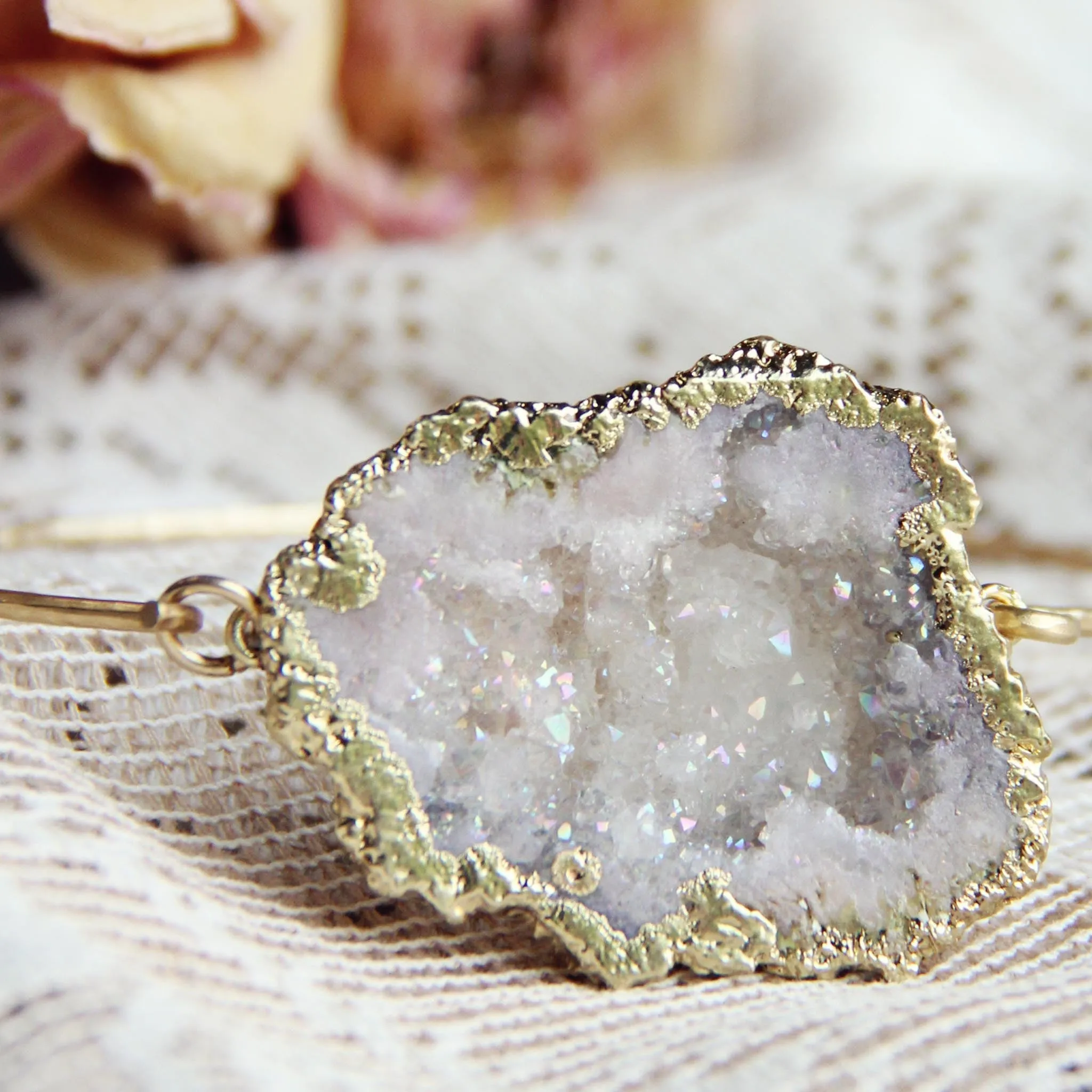 Quartz Bark Bracelet