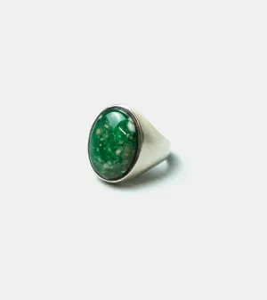 Red Rabbit Large Signet Stone Ring #2 /US7