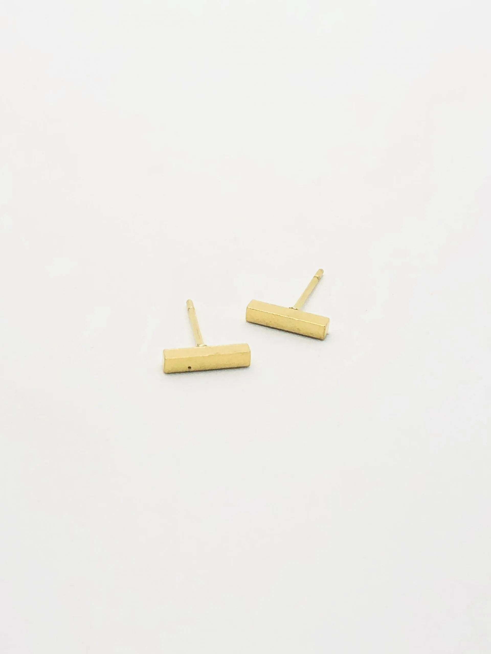 Some Stainless Steel Bar Earrings 963