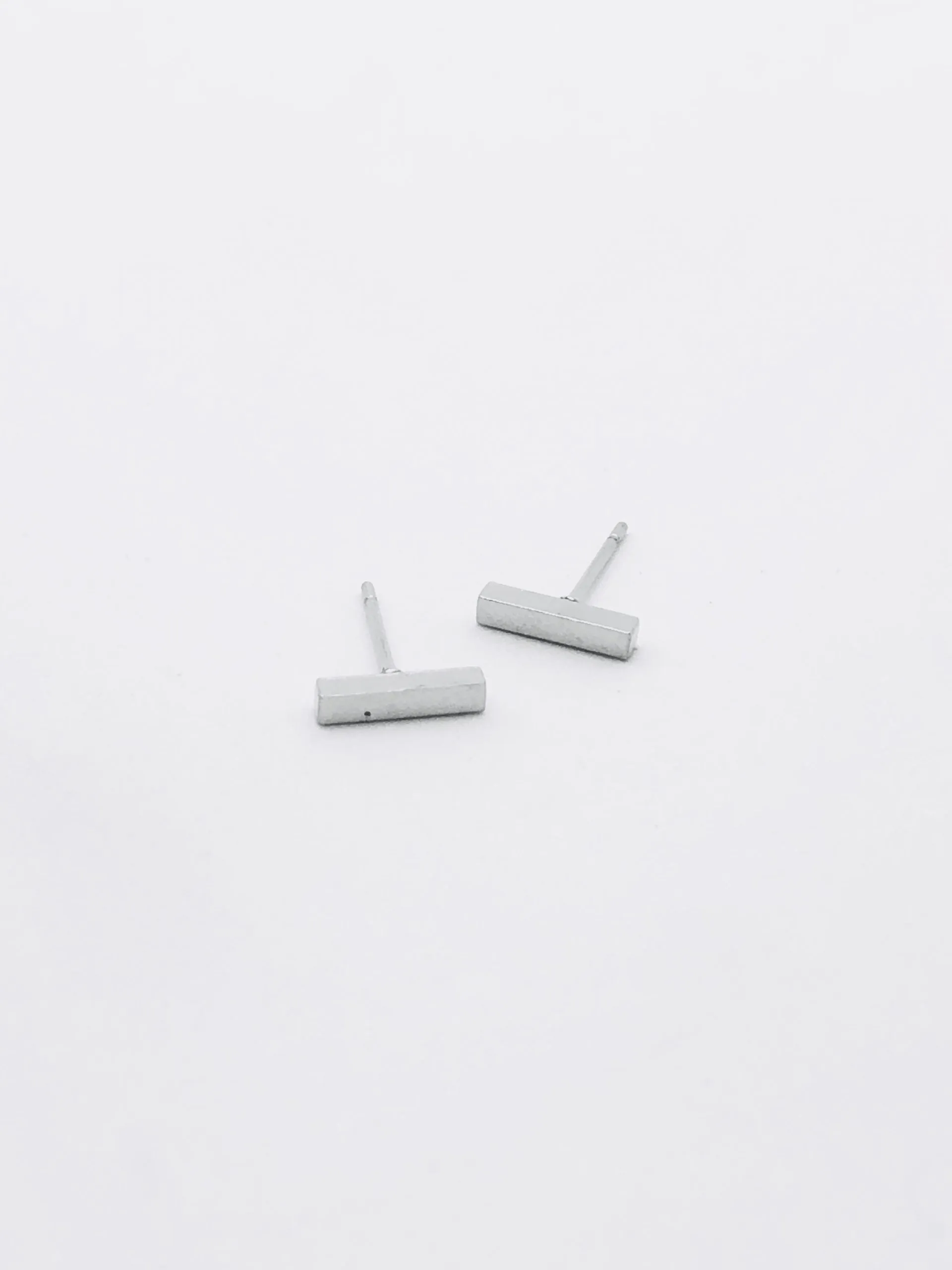 Some Stainless Steel Bar Earrings 963